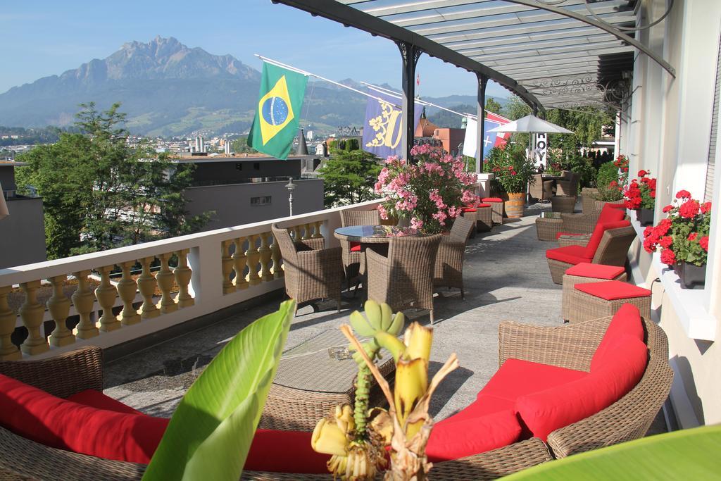 Royal Hotel Lucerna Exterior foto