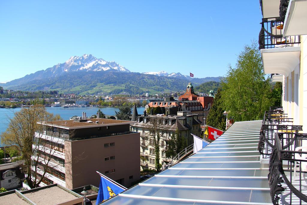 Royal Hotel Lucerna Exterior foto